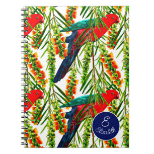 Cuaderno Loro Rey Personalizado