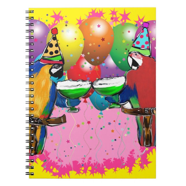 CUADERNO LOROS DE FIESTA (Frente)