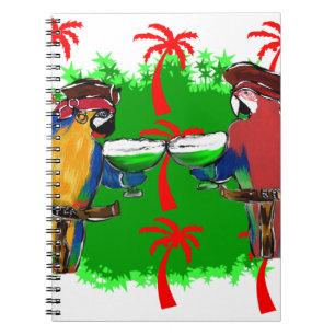CUADERNO LOROS PIRATAS