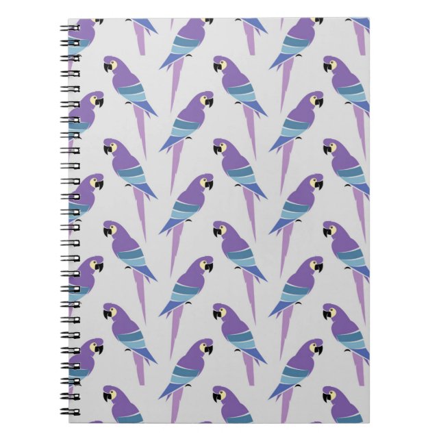 Cuaderno Loros púrpuras (Frente)