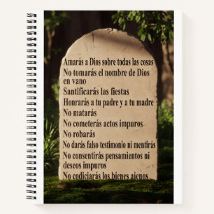 Cuaderno Los 10 mandamientos
