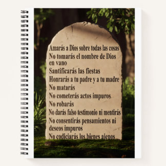 Cuaderno Los 10 mandamientos