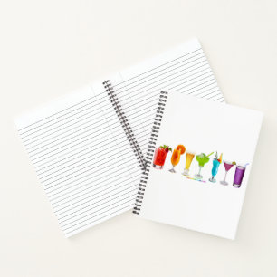 Cuaderno Los aclamados cócteles de alcohol de SlipperyJoe g