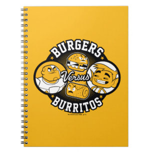 Cuaderno ¡Los adolescentes se van! Burgers contra burrito