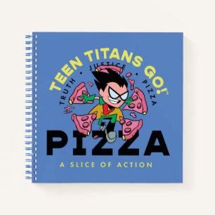 Cuaderno ¡Los adolescentes se van! Robin "Truth Justice Piz