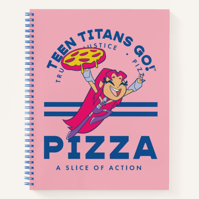 Cuaderno ¡Los adolescentes se van! Starfire "Truth Justice  (Anverso)