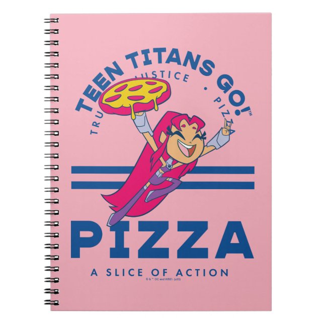 Cuaderno ¡Los adolescentes se van! Starfire "Truth Justice  (Frente)