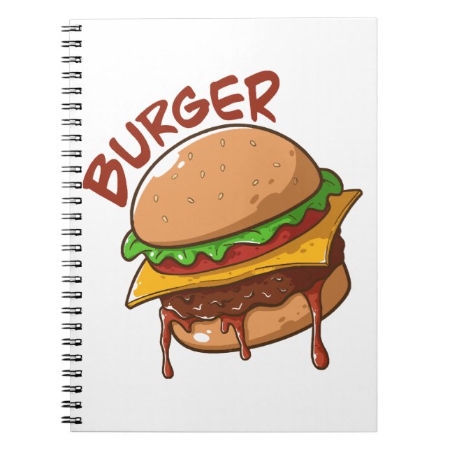 Cuaderno Los amantes de la hamburguesa (Frente)