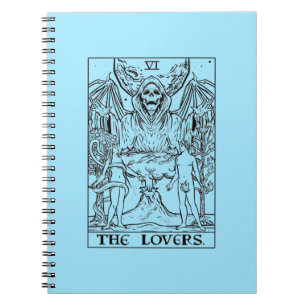 Cuaderno Los amantes - Tarot Card