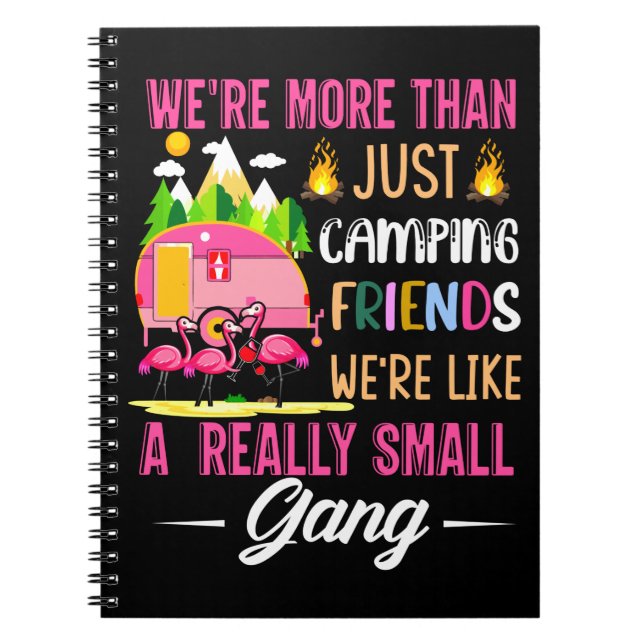 Cuaderno Los Amigos Del Camping Son Como Una Pandilla (Frente)