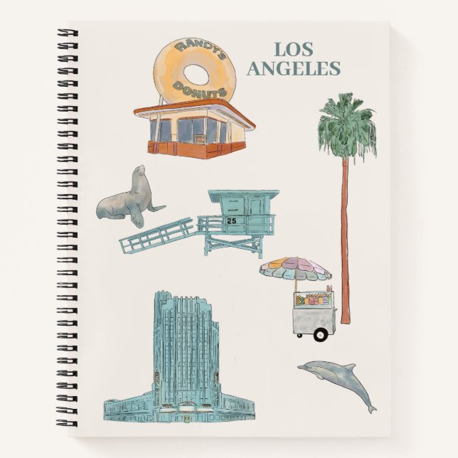 Cuaderno Los Ángeles (Anverso)
