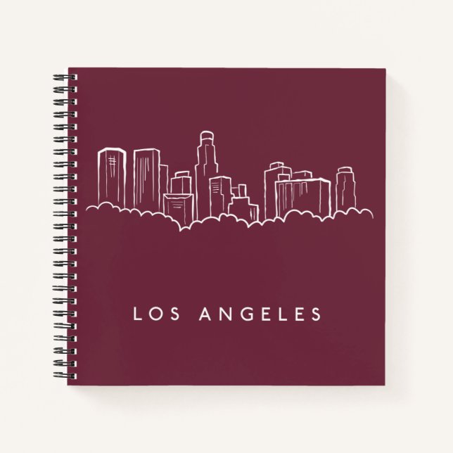 Cuaderno Los Ángeles California (Anverso)