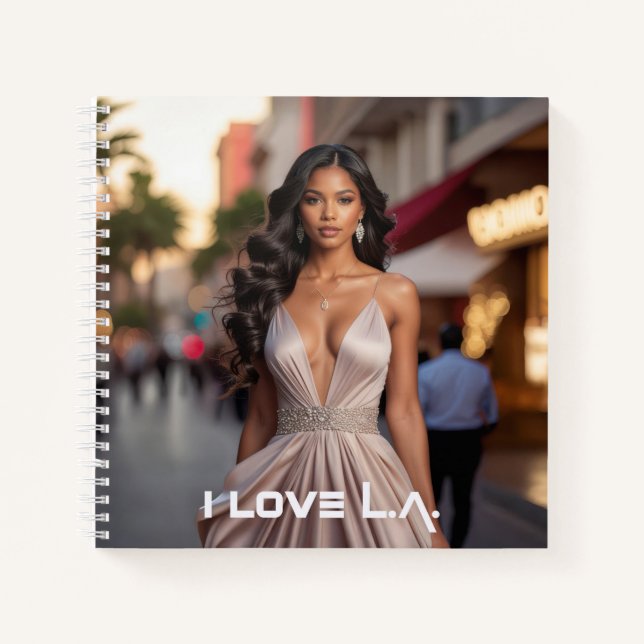 CUADERNO LOS ANGELES - ME ENAMORA LA (Anverso)