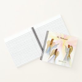 Cuaderno Los ángeles religiosos personalizados
