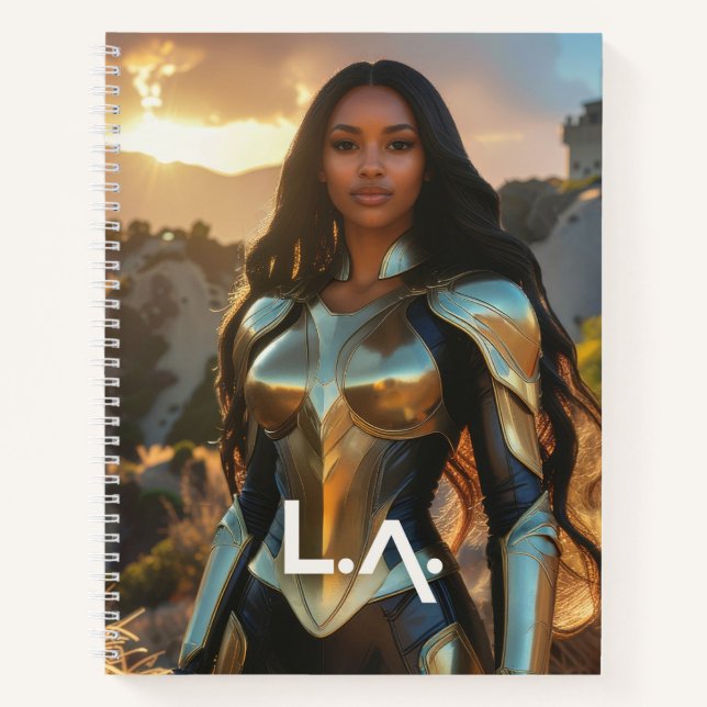 CUADERNO LOS ANGELES - SUPERHERO (Anverso)