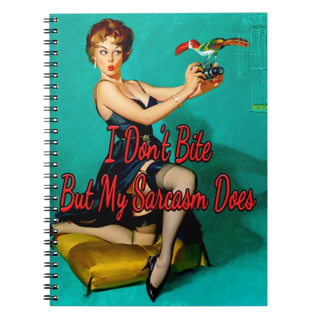 Cuaderno Los años 1950, las plumas humeantes de Gil Elvgren (Frente)