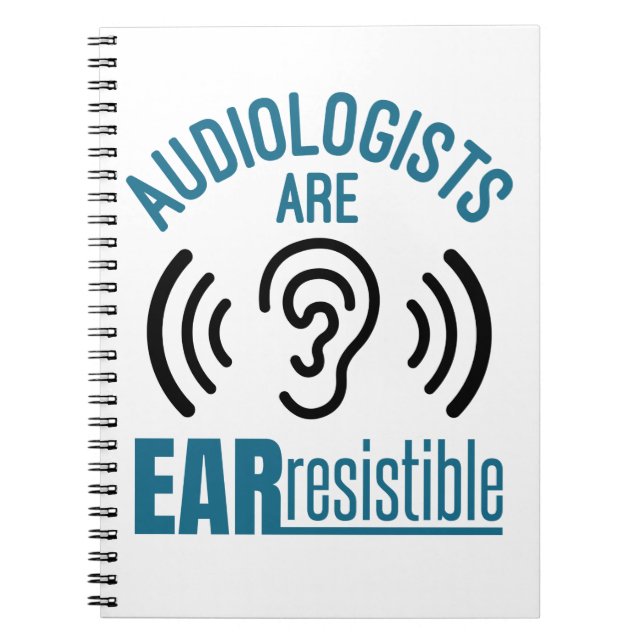 Cuaderno Los Audiólogos Son Una Audiología Difícil Resistib (Frente)