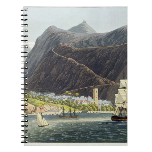 Cuaderno Los caminos, St. Helena, grabada por Roberto (Frente)