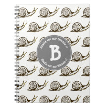 Los caracoles son mi monograma de los amigos