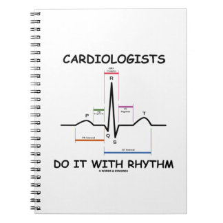 Cuaderno Los Cardiólogos Lo Hacen Con Ritmo De Ritmo EKG Si
