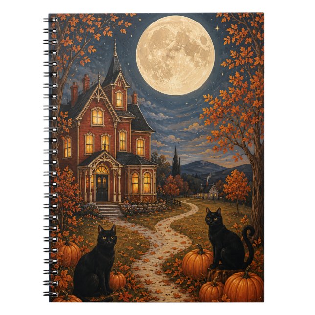 Cuaderno Los Centinelas de la Luna de Otoño (Frente)