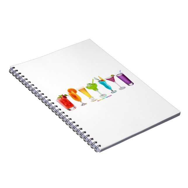 Cuaderno Los Cheers de SlipperyJoe beben orgullo de cóctel  (Lado Derecho)