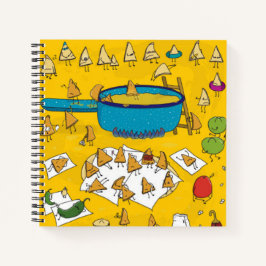 Cuaderno Los chilaquiles solo quieren divertirse