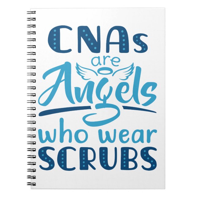 Cuaderno Los CNA son ángeles que usan manchas (Frente)
