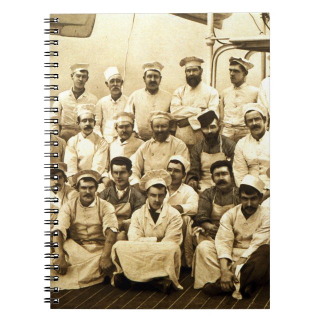 Cuaderno Los cocineros de la nave a bordo del R.M.S. (Frente)