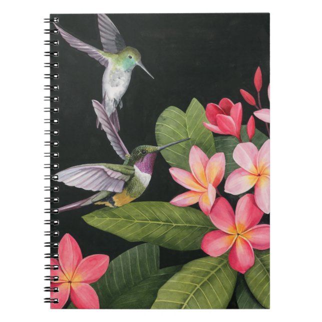 Cuaderno Los colibríes en la Plumeria (Frente)