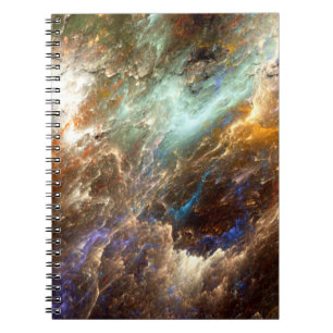 Cuaderno Los colores de la serie, pintura de Fancy. Fondo