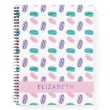 Los coloridos Kawaii Macarons de color pastel