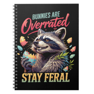 Cuaderno Los conejos están sobrevalorados Permanezcan feral