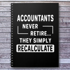 Cuaderno Los contables nunca retiran a los trabajadores de 