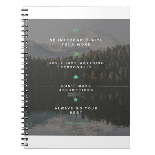 Cuaderno Los cuatro acuerdos