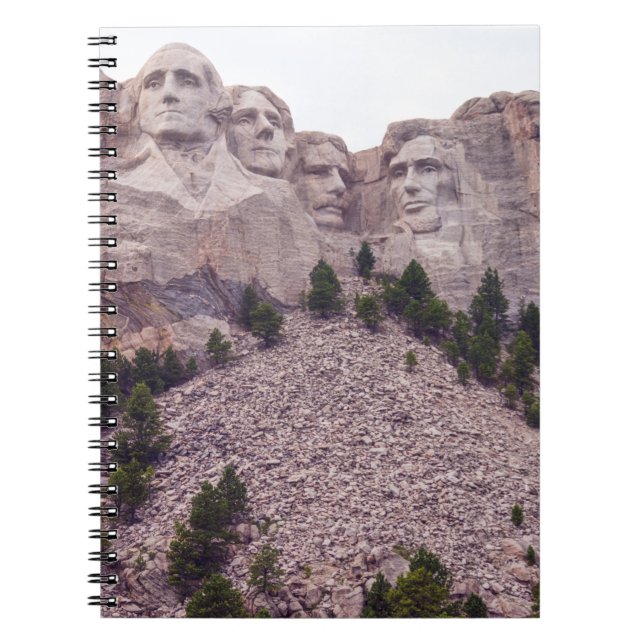 Cuaderno Los cuatro del Monte Rushmore (Frente)