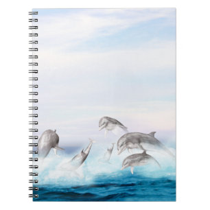 Cuaderno Los delfines saltantes