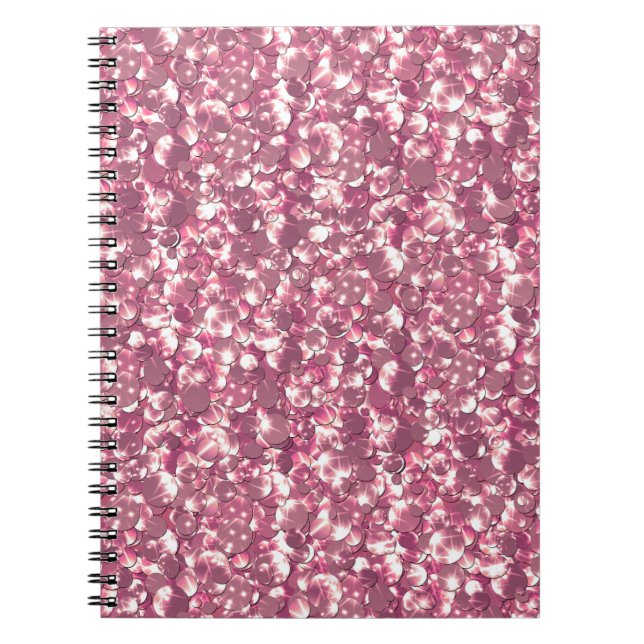 Cuaderno Los destellos purpurinas sin foco secuelas shimmer (Frente)