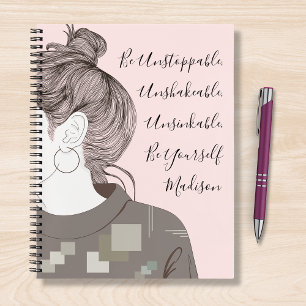 Cuaderno Los dichos positivos inspiran a la persona Girly m