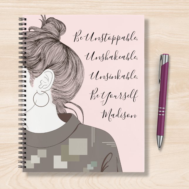 Cuaderno Los dichos positivos inspiran a la persona Girly m (Subido por el creador)