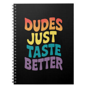 Cuaderno Los dudes prueban mejor cosecha del orgullo gay