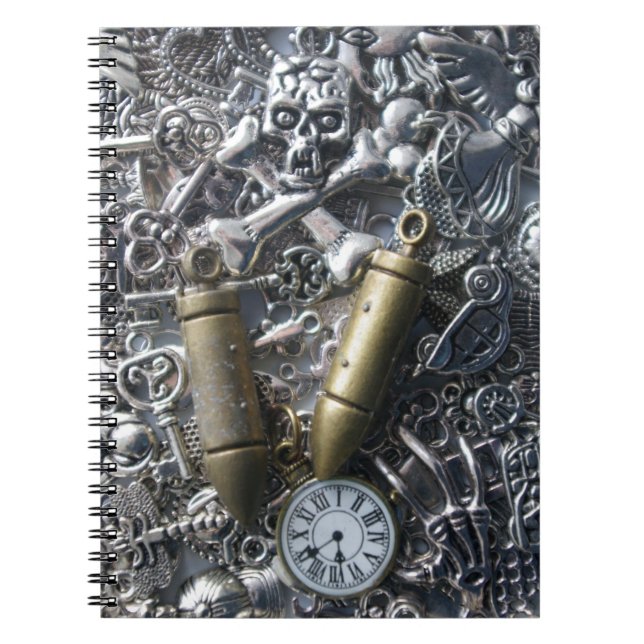 Cuaderno Los encantos del Steampunk (Frente)