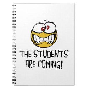 Cuaderno Los estudiantes están viniendo