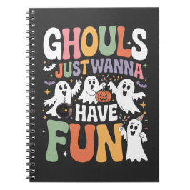 Cuaderno Los fantasmas solo quieren divertirse Retro Fantas