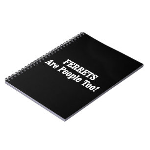 Cuaderno ¡Los FERRETS También Son Personas!