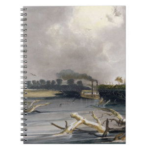 Cuaderno Los ganchos (árboles hundidos) en el Missouri,