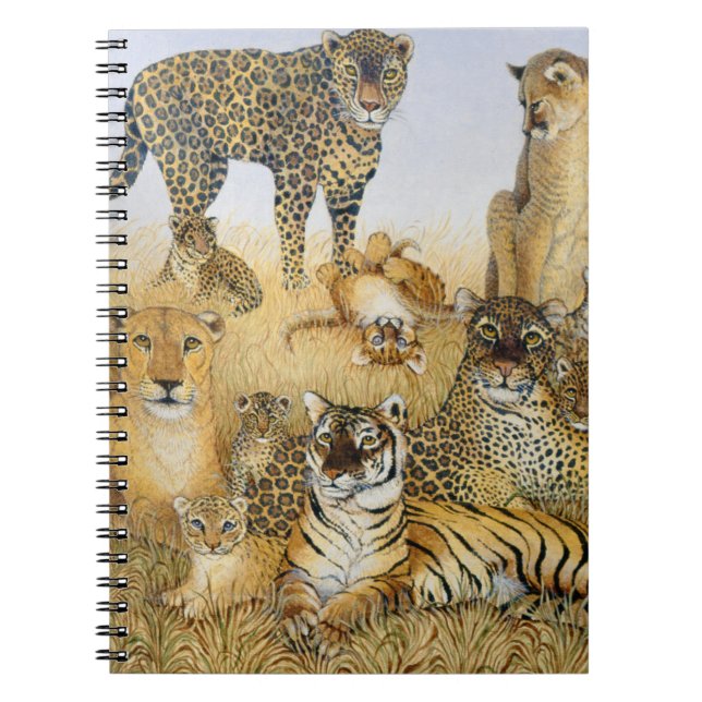 Cuaderno Los gatos grandes (Frente)