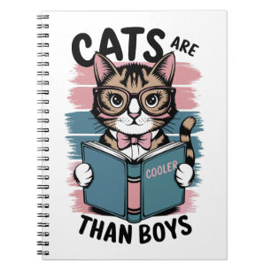 Cuaderno Los gatos son más fríos que los niños