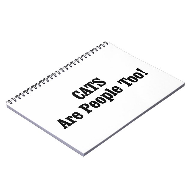 Cuaderno ¡Los GATOS También Son Personas! (Lado Izquierdo)