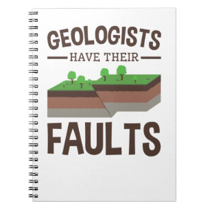 Cuaderno Los Geólogos Tienen Sus Fallos Geología Ciencia 